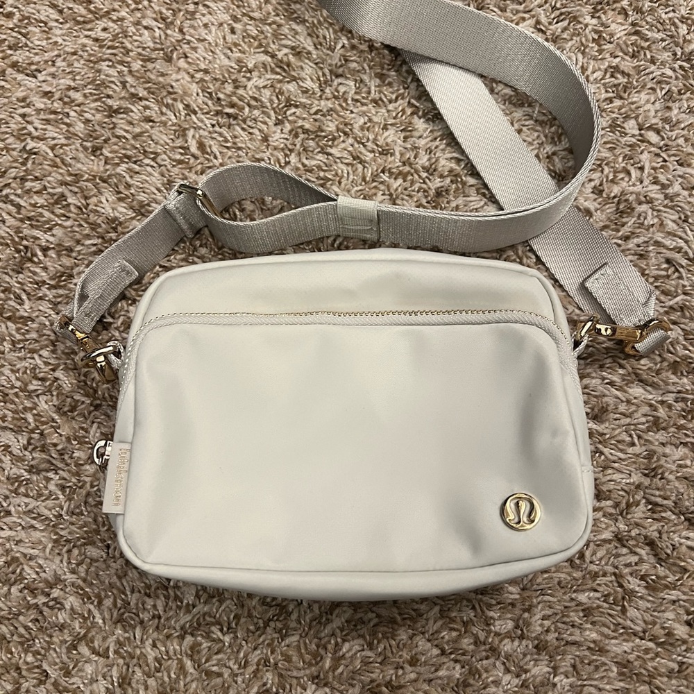 lululemon Cream Crossbody Bag